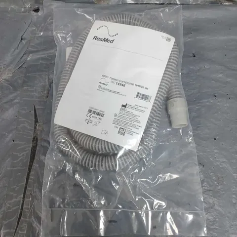 SEALED RESMED 14948 GREY TUBING CUFFED 2M
