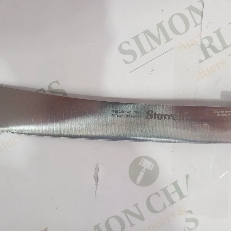 APPROXIMATELY 6 STARRETT BUTCHER KNIFE AERIAL TRIM WITH CURVED NARROW BLADE BKB606-10