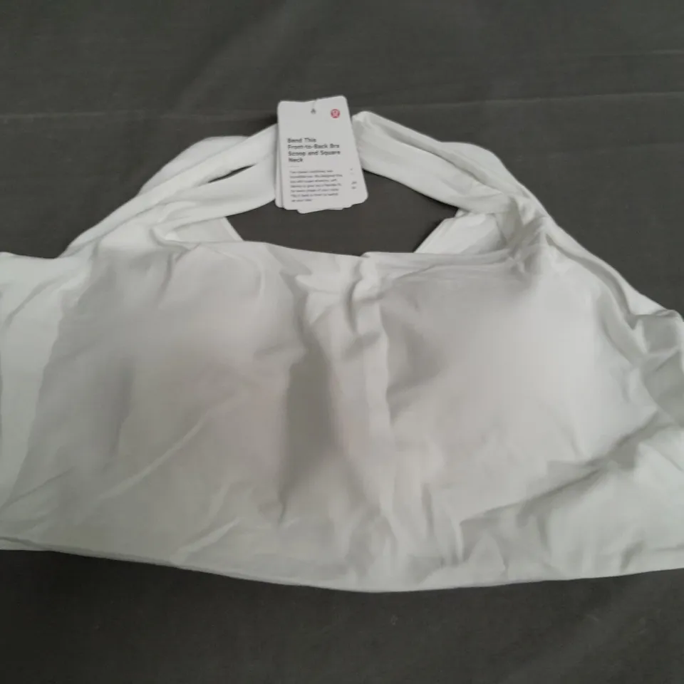 LULULEMON BEND THIS FRONT TO BACK BRA SCOOP ANDN SQUARE NECK