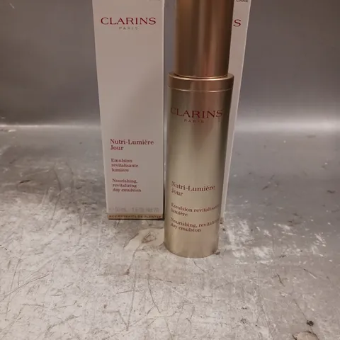 BOXED CLAIRINS X2 NOURISHING REVITALISING DAY EMULSION 50ML