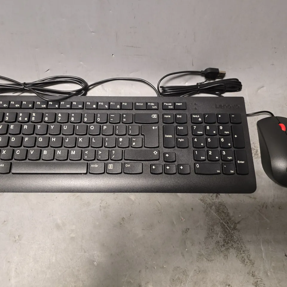 LENOVO ESSENTIAL WIRED KEYBOARD & MOUSE COMBO 
