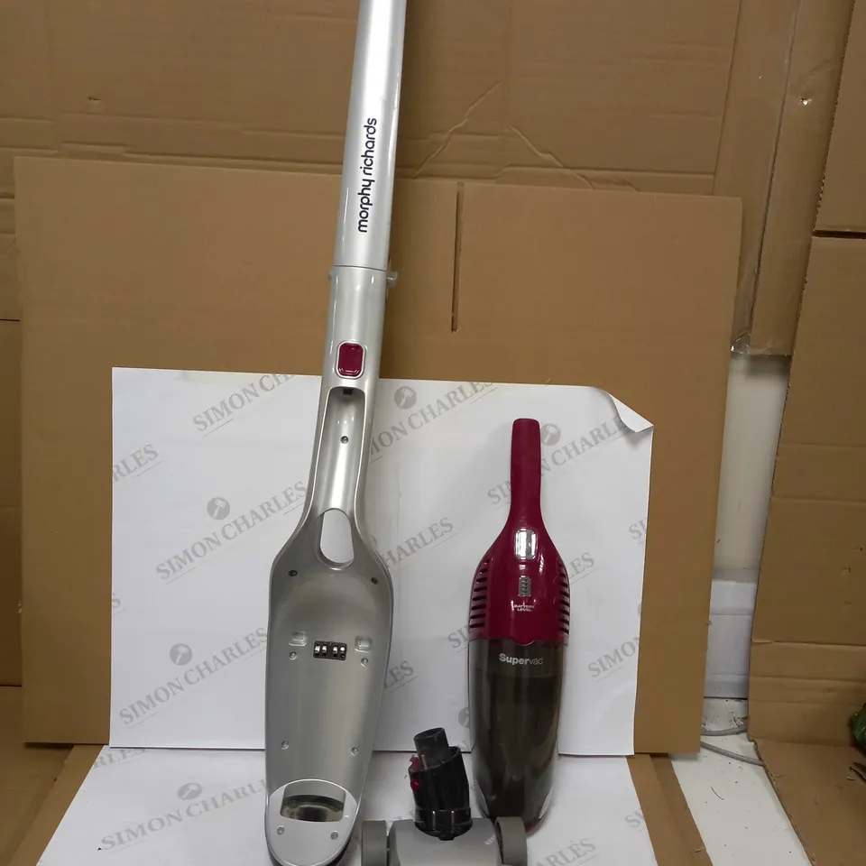 MORPHY RICHARDS SUPERVAC CORDLESS VACUUM CLEANER
