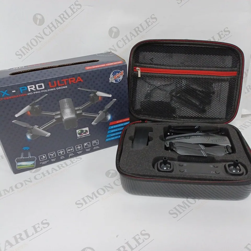 BOXED RDM GX-PRO ULTRA NEXT GENERATION HD PRO FOLDING DRONE 