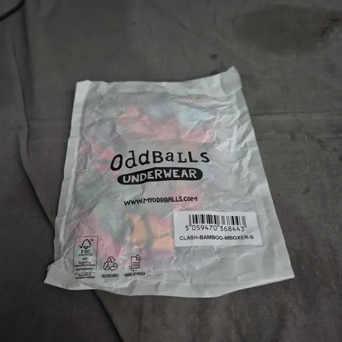 ODDBALLS UNDERWEAR CLASH BAMBOO BOXER – SIZE S