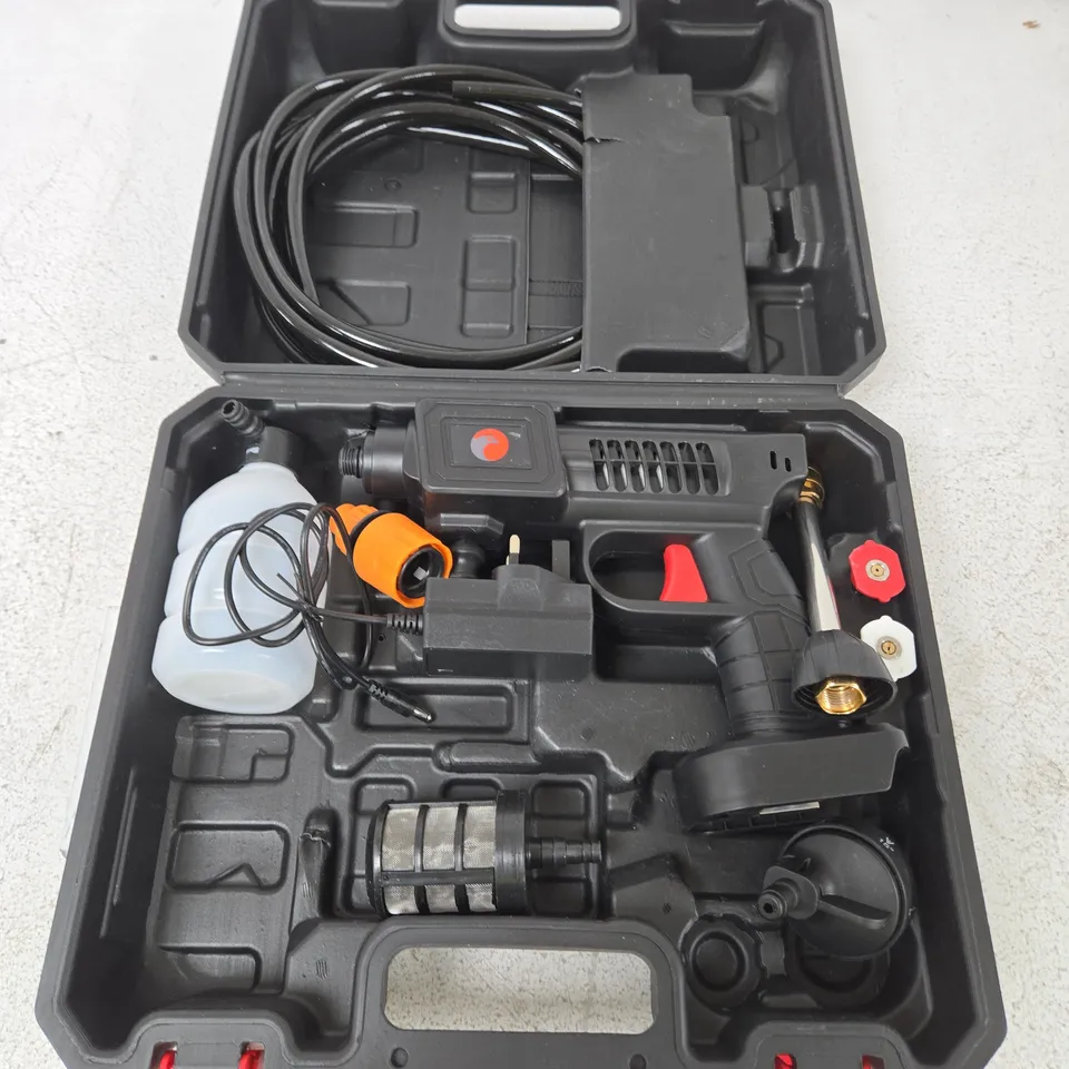 DREW AND COLE JET HAWK CORDLESS PORTABLE PRESSURE WASHER