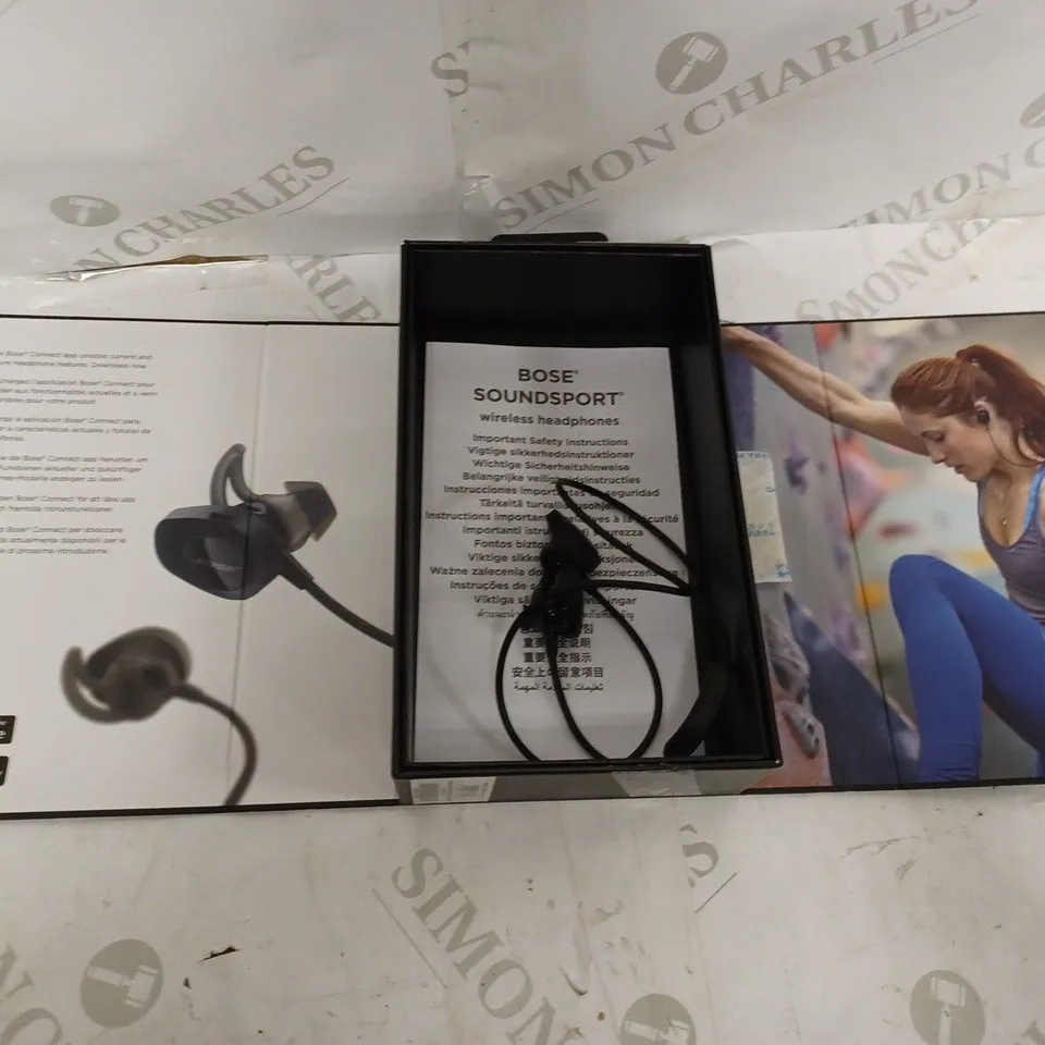 BOSE SOUNDSPORT WIRELESS HEADSET 