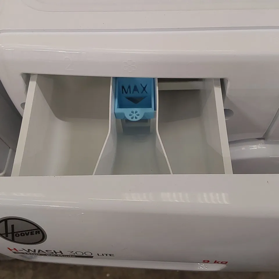 HOOVER H WASH 300 9KG WASHING MACHINE IN WHITE, MODEL: H3W492DA4/1-80