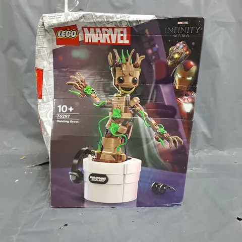 BOXED EGO MARVEL DANCING GROOT BUILDABLE TOY SET 76297