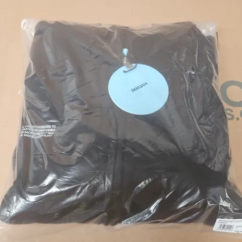 BAGGED PANGAIA 365 HEAVYWEIGHT ZIP HOODIE IN BLACK - SMALL