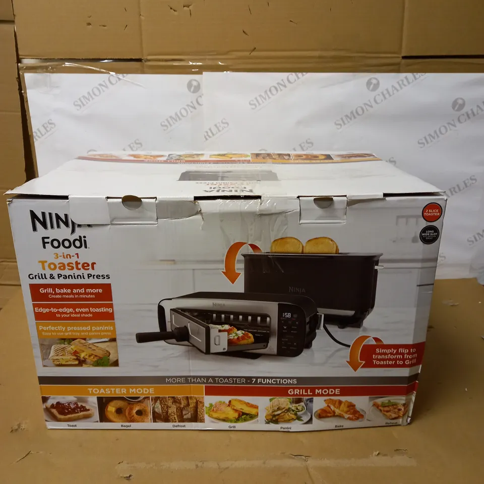 Ninja Foodi 3-in-1 Toaster, Grill & Panini Press