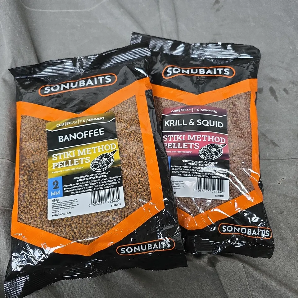 SONUBAITS BANOFFEE GROUNDBAIT AND KRILL 650B