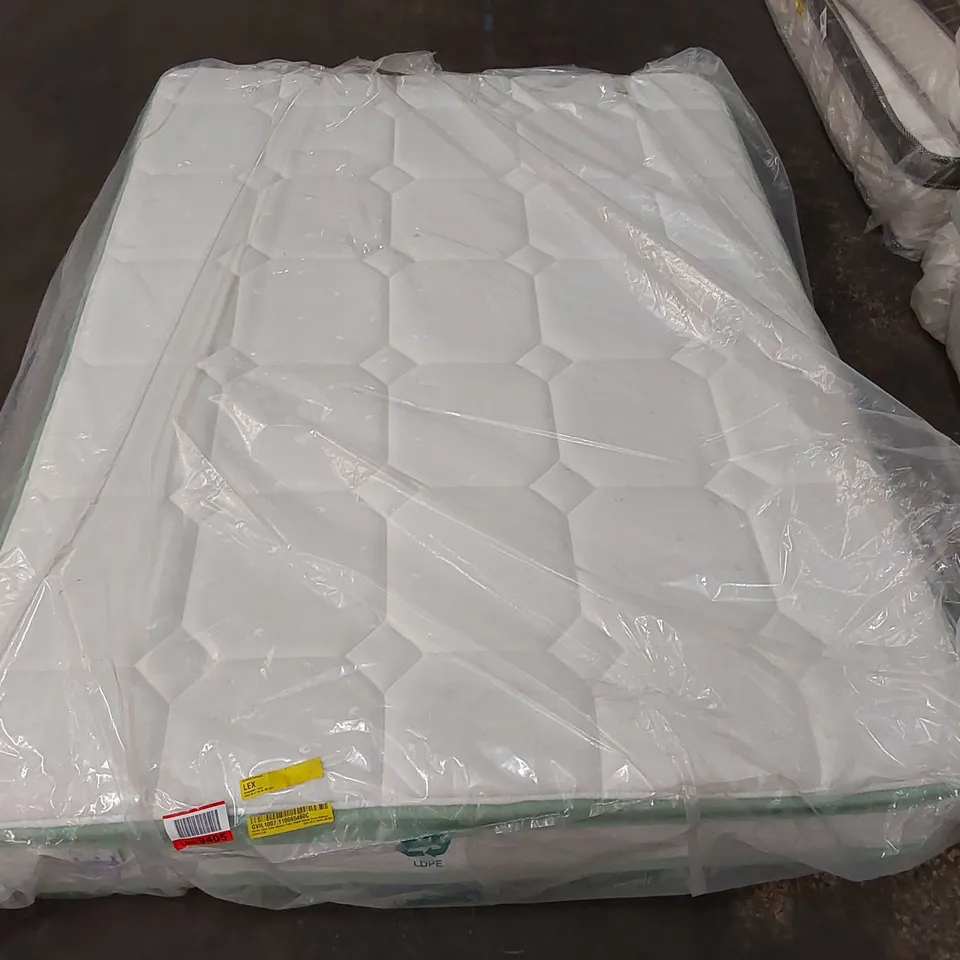 QUALITY BAGGED NOVILLA 25CM ORTHOPAEDIC MEMORY FOAM POCKET SPRUNG ZONED 4'6 DOUBLE MATTRESS