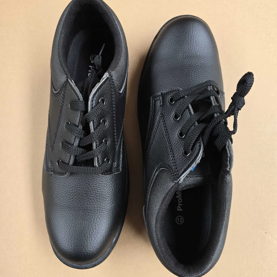 BRAND NEW BOXED PROMAN PM102 OMAHA CHUKKA SAFETY SHOES IN BLACK - UK 12