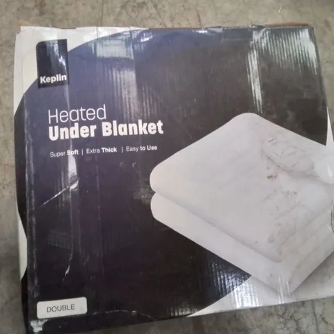 BOXED KEPLIN ELECTRIC HEATED UNDER BLANKET -DOUBLE-