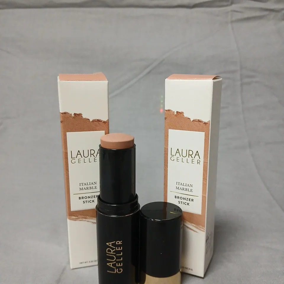 2 LAURA GELLER ITALIAN MARBLE BRONZER STICKS – CAPRI COAST (SET OF 2)