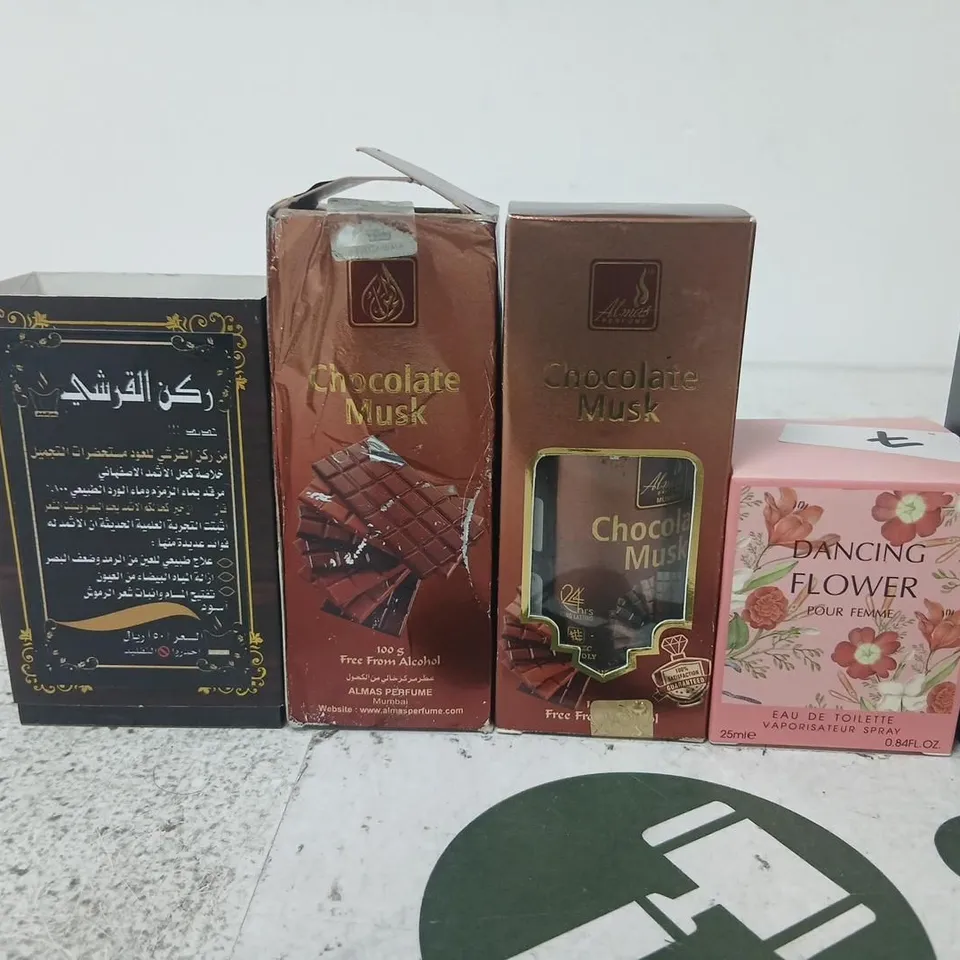 APPROXIMATELY TEN ASSORTED BOXED FRAGRANCES TO INCLUDE; ALMAS, SISTELLE, THE SCENT RESERVE, MARVEL SPIDERMAN, ROXELIS AND PARADISE