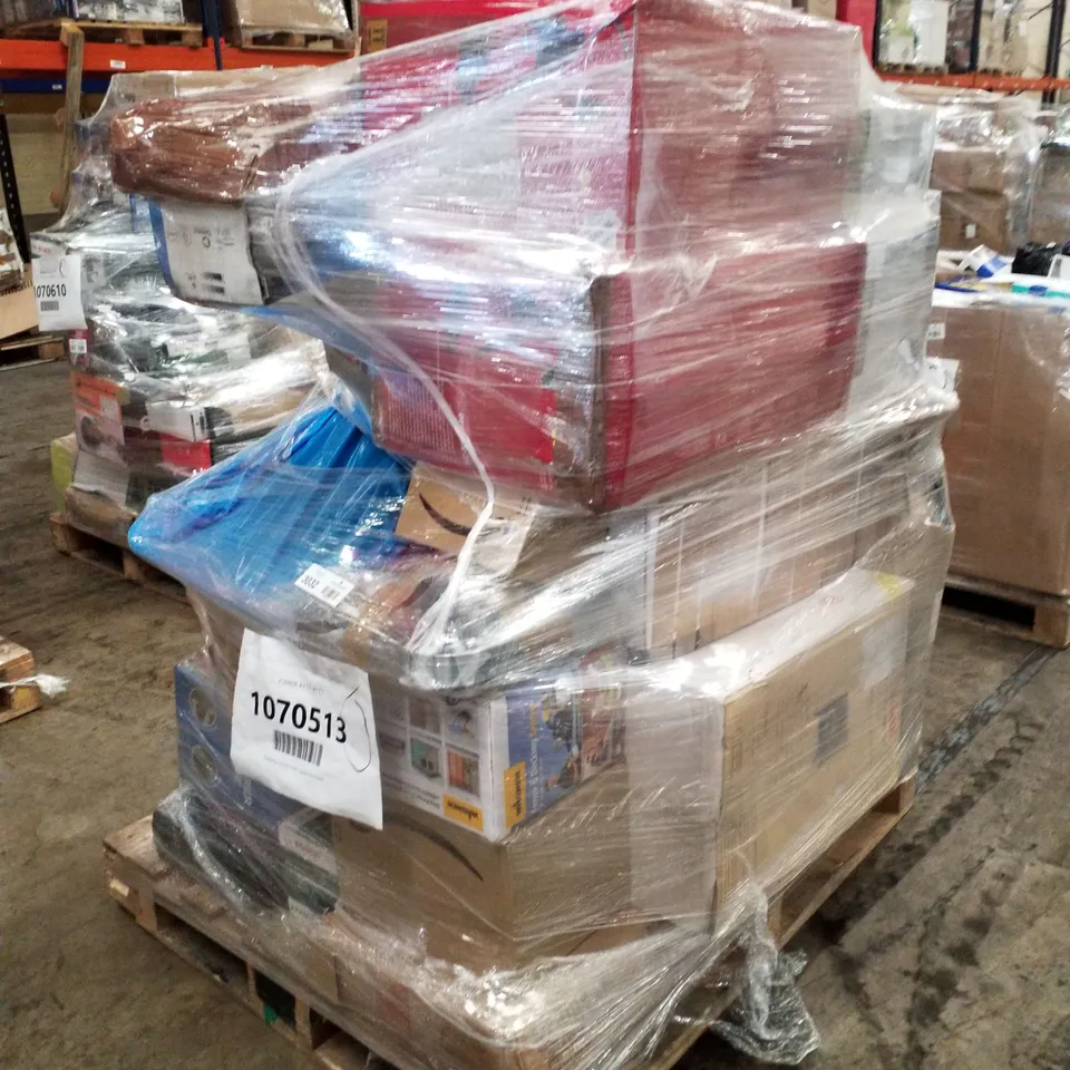 PALLET OF APPROXIMATELY 26 UNPROCESSED RAW RETURN HOUSEHOLD AND ELECTRICAL GOODS TO INCLUDE;