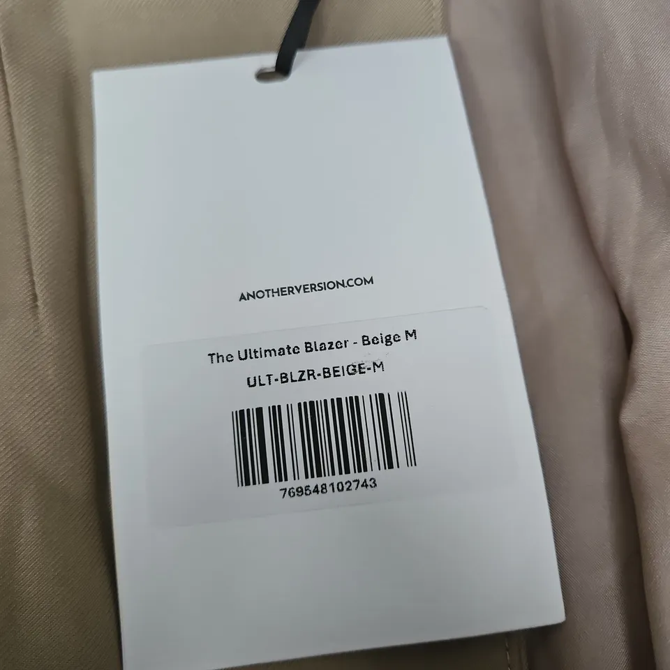 ANOTHER VERSION THE ULTIMATE BLAZER – BEIGE, SIZE M