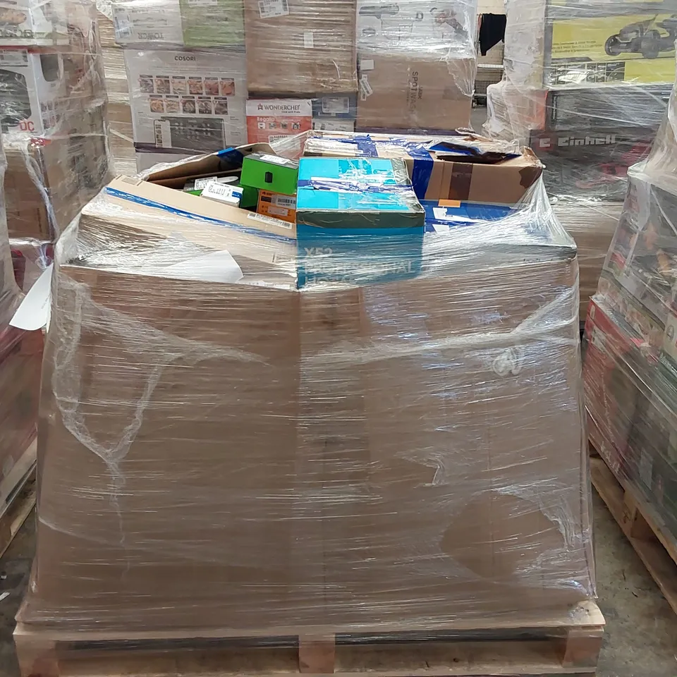 PALLET OF APPROXIMATELY 85 UNPROCESSED RAW RETURN HIGH VALUE ELECTRICAL GOODS TO INCLUDE;
