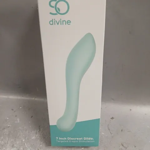 BOXED DIVINE 7" DISCREET DILDO TARGETED G SPOT STIMULATION