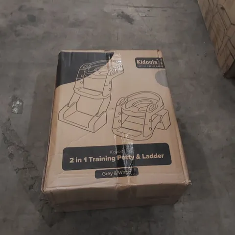 BOXED KIDOOLA 2 IN 1 TRAINING POTTY & LADDER 