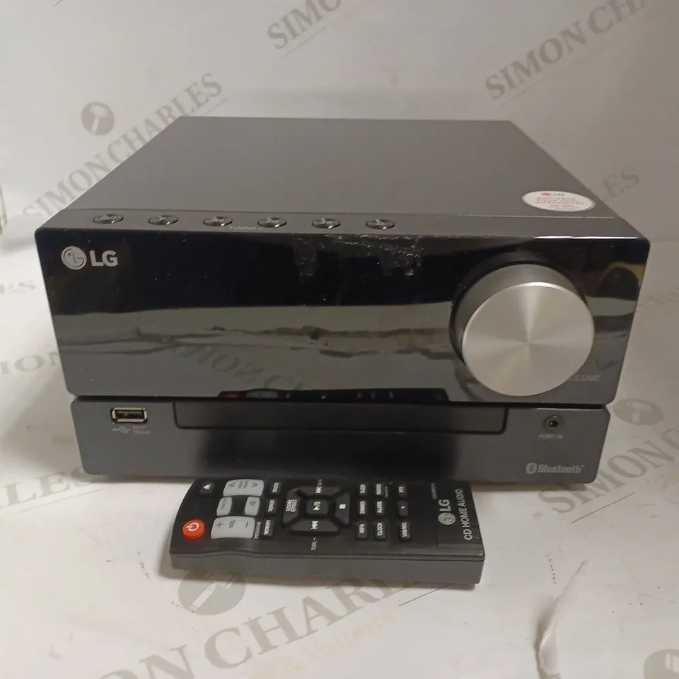 LG MICRO HI-FI SYSTEM - BLACK