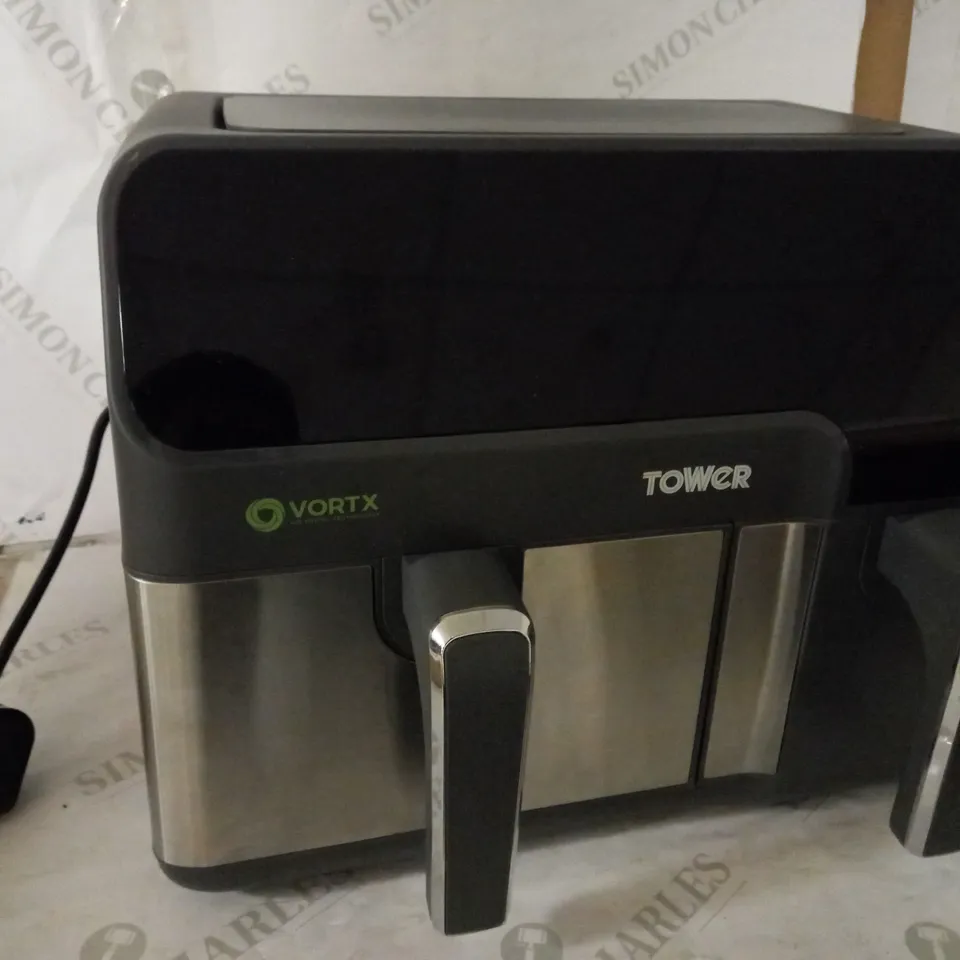 TOWER T17099 VORTX 5.2L & 3.3L ECO DUAL DRAWER AIR FRYER