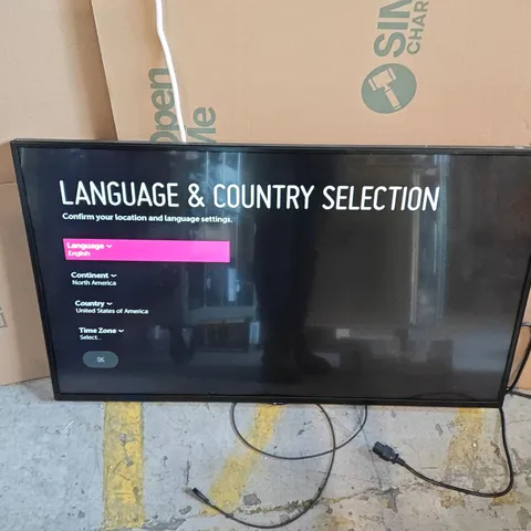 LG 43SM5KB SIGNAGE DISPLAY DIGITAL SCREEN - COLLECTION ONLY