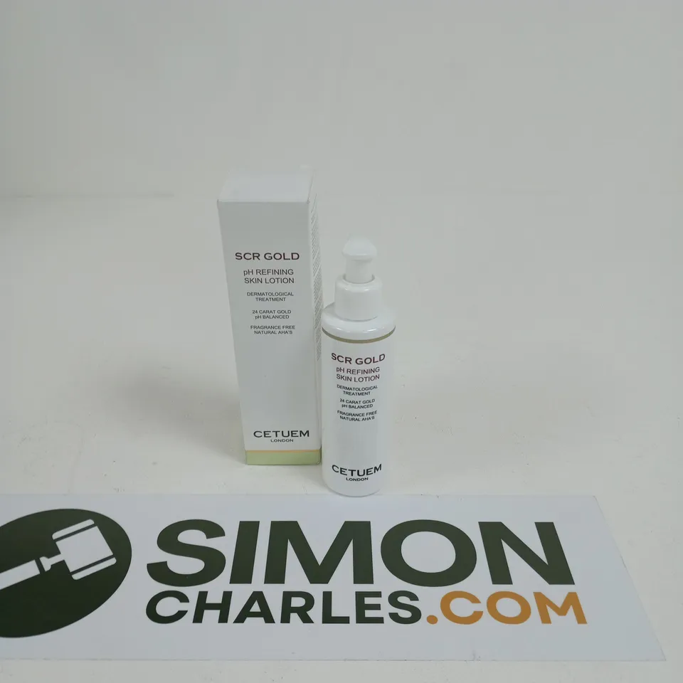 SCR GOLD PH REFINING SKIN LOTION – CETUEM LONDON 150ML