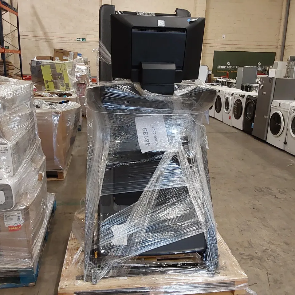 ULTRASPORT EXERCISE BIKE F-BIKE WITH HAND PULSE SE AND NORDICTRACK COMMERCIAL 1750 TREADMILL - UNPROCESSED RAW RETURNS