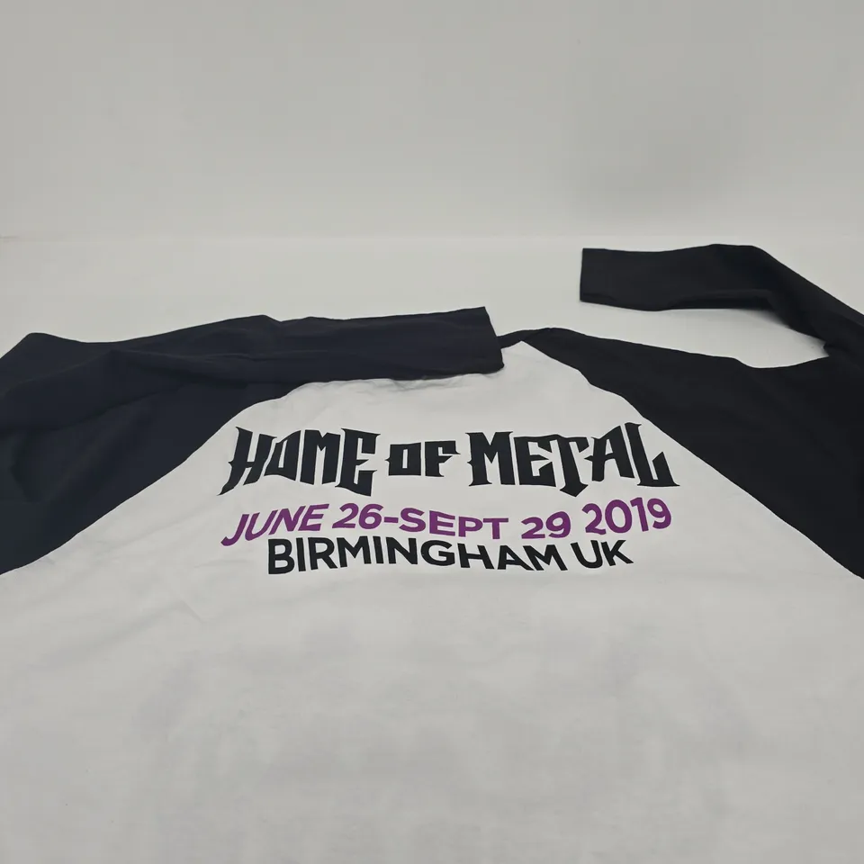 BLACK SABBATH 50 YEARS MADE IN BIRMINGHAM HOME OF METAL T SHIRT LARGE