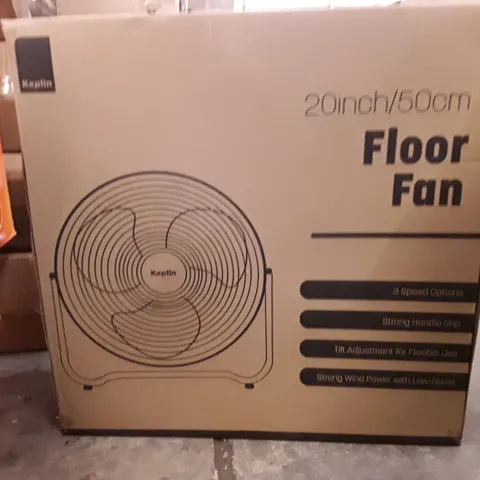 BOXED 20 INCH FLOOR FAN 