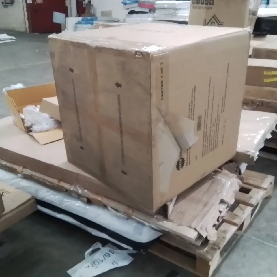 Pallet to include incomplete Furniture parts and peices 