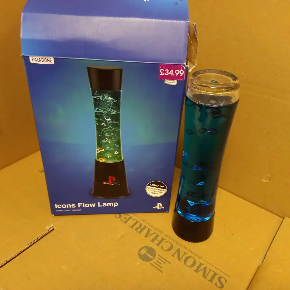 BOXED PS ICONS FLOW LAMP