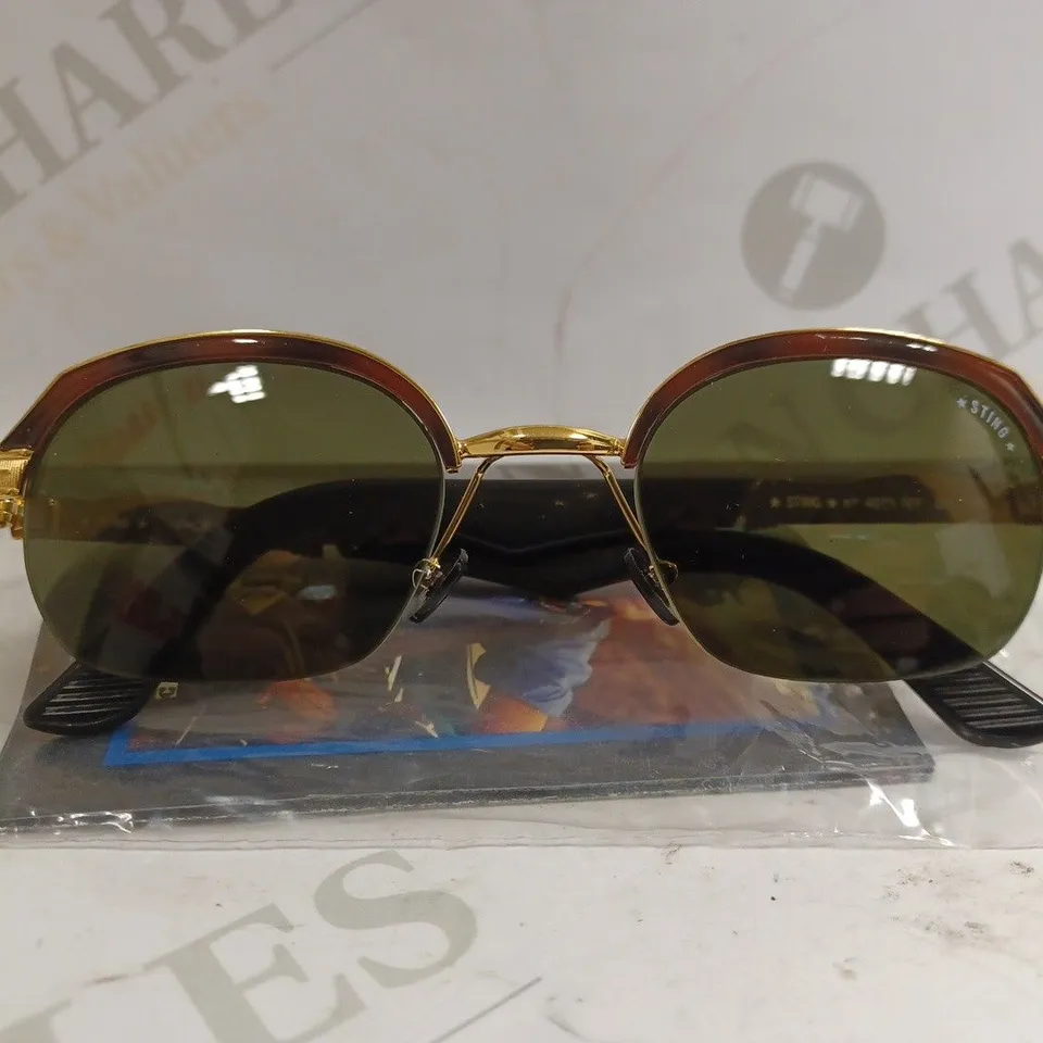 BOX OF APPROX 8 STING 4071 BLACK/GOLD SUNGLASSES 