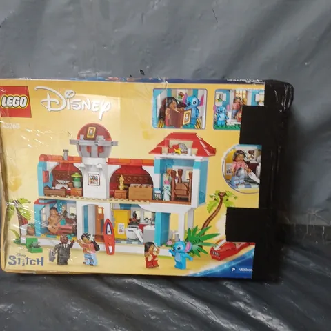 LEGO DISNEY LILO AND STITCH BEACH HOUSE BUILDING KIT PLAYSET 43268