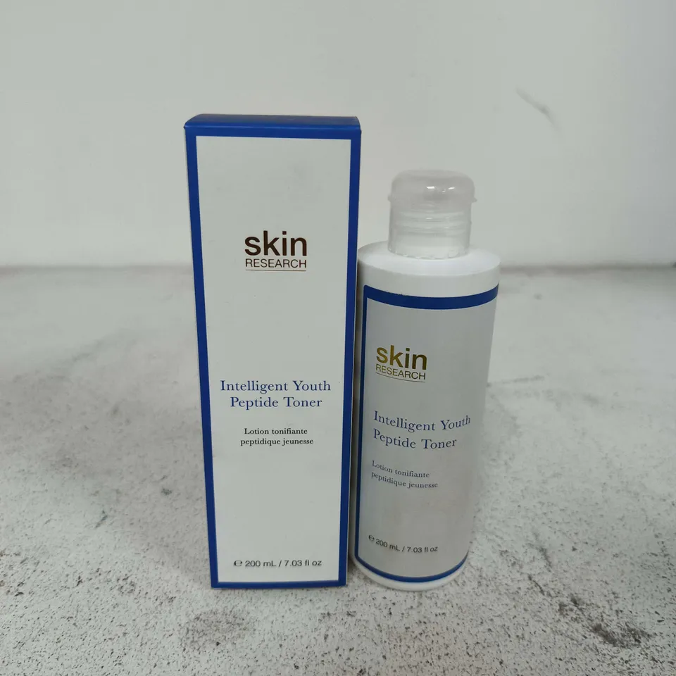 BOXED SKIN RESEARCH INTELLIGENT YOUTH PEPTIDE TONER (200ML)