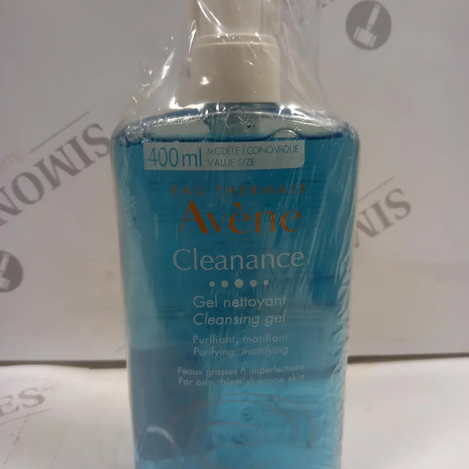 AVÈNE CLEANANCE CLEANSING GEL CLEANSER FOR BLEMISH-PRONE SKIN 400ML