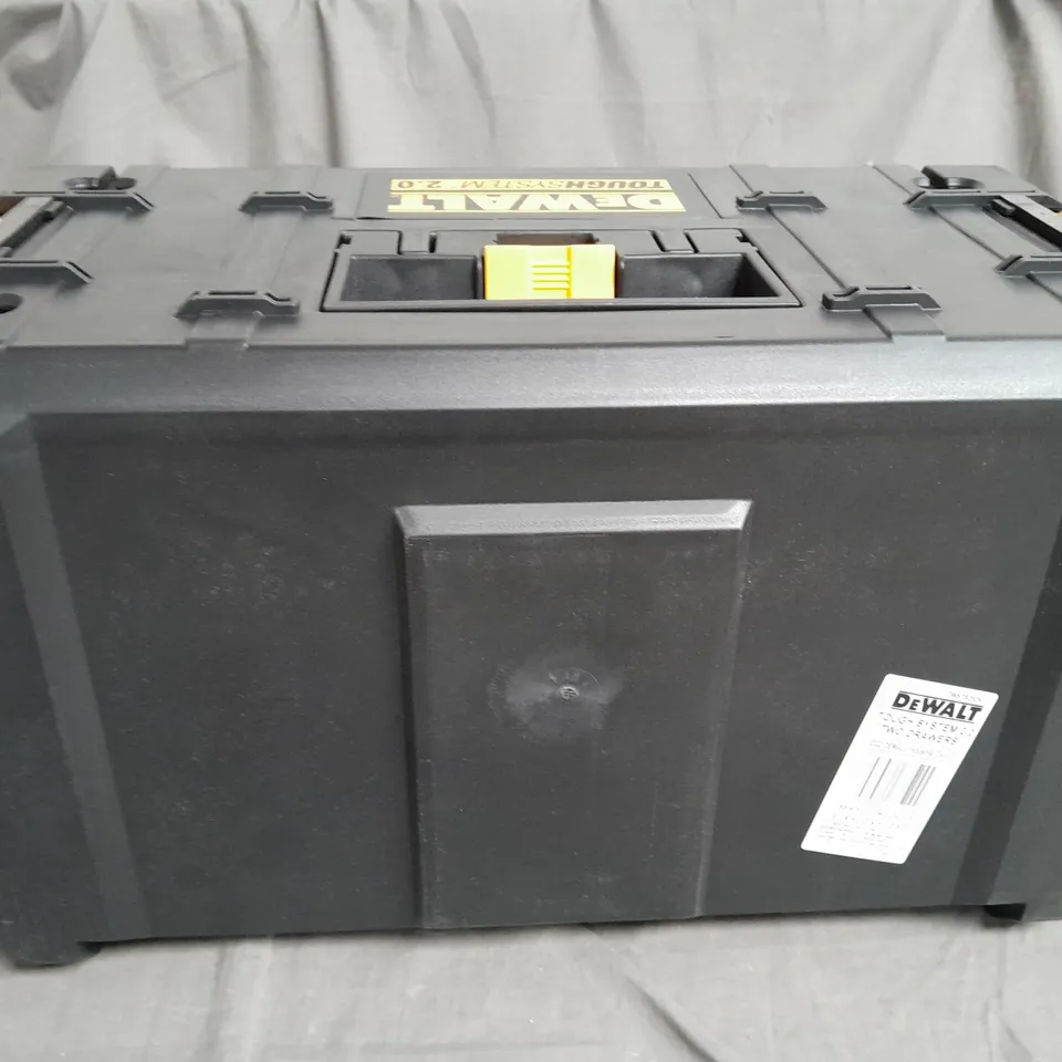 DEWALT TOUGH SYSTEM 2.0 STORAGE CRATE