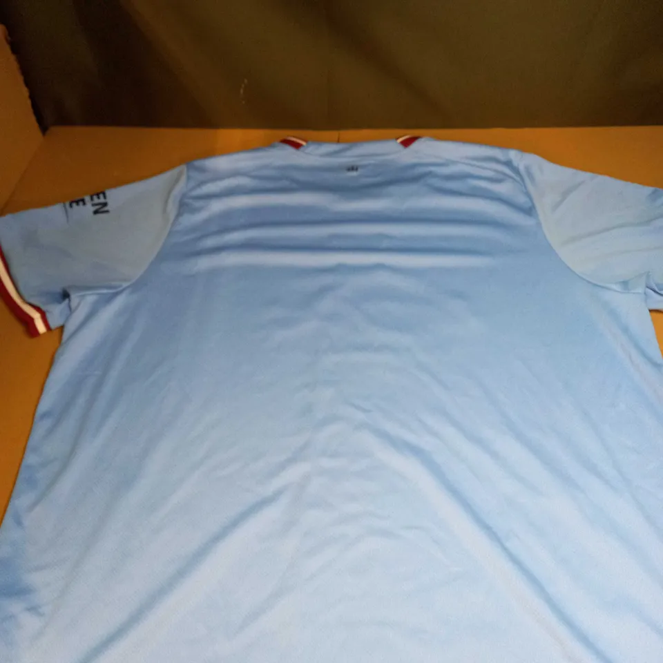 MANCHESTER CITY FC HOME SHIRT SIZE 3XL