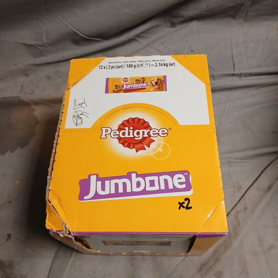 PEDIGREE JUMBONE DOG TREATS – 12PC