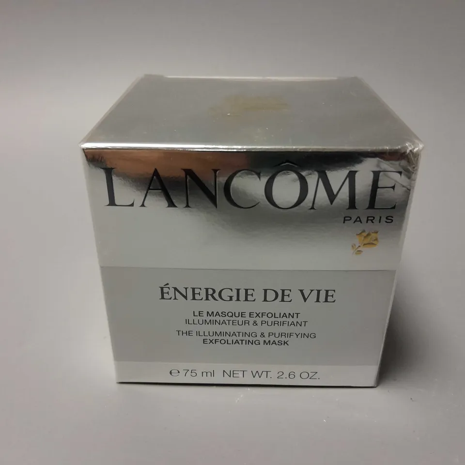 BOXED AND SEALED LANCOME PARIS EXFOLIATING MASK (75ml)