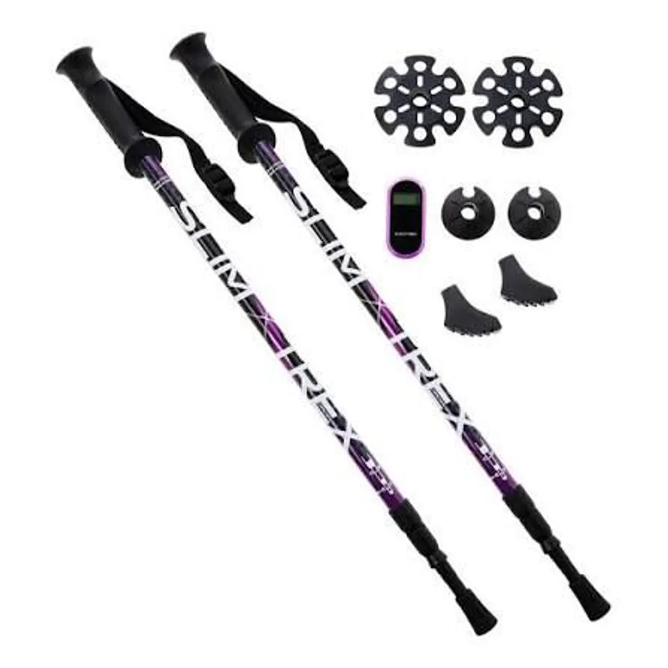 FIT QUEST SLIM TREXX WEIGHTED WALKING POLE KIT