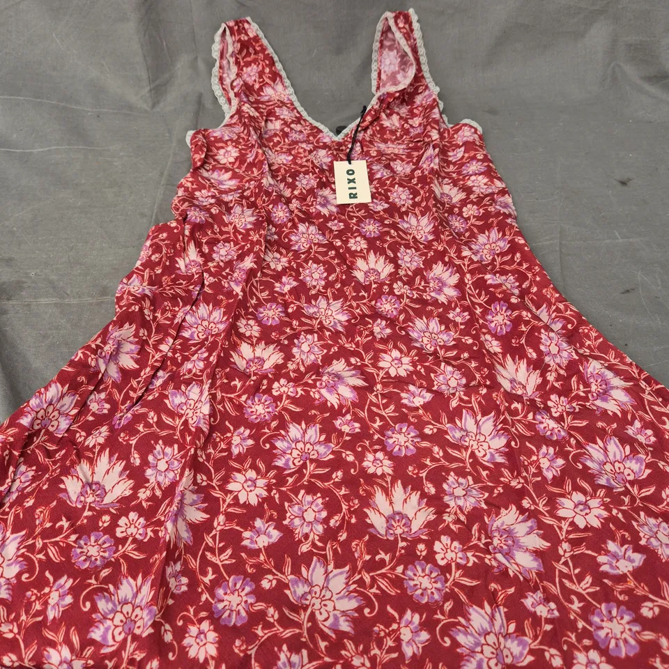 RIXO SANDRINE DRESS - SIZE 12