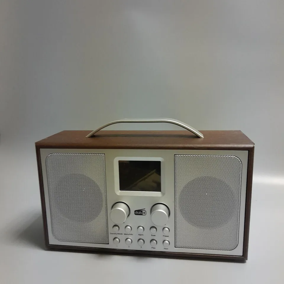BOXED BLUETOOTH DAB + FM RADIO RADIO