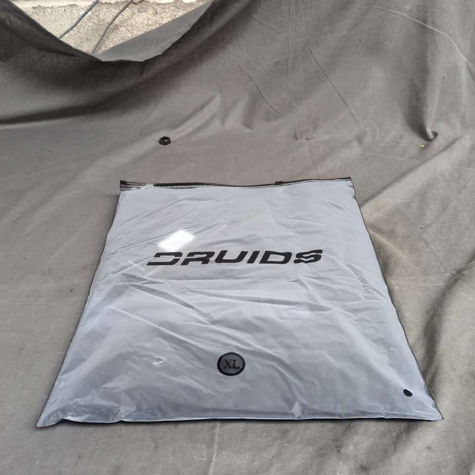 DRUIDS ARIAL MIDLAYER 1/4 ZIP UP TOP BLACK XL