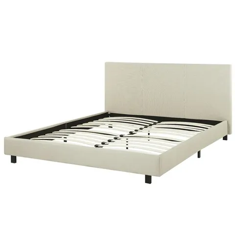 BOXED BLUEBIRD UPHOLSTERED BED FRAME - EUROPEAN KINGSIZE