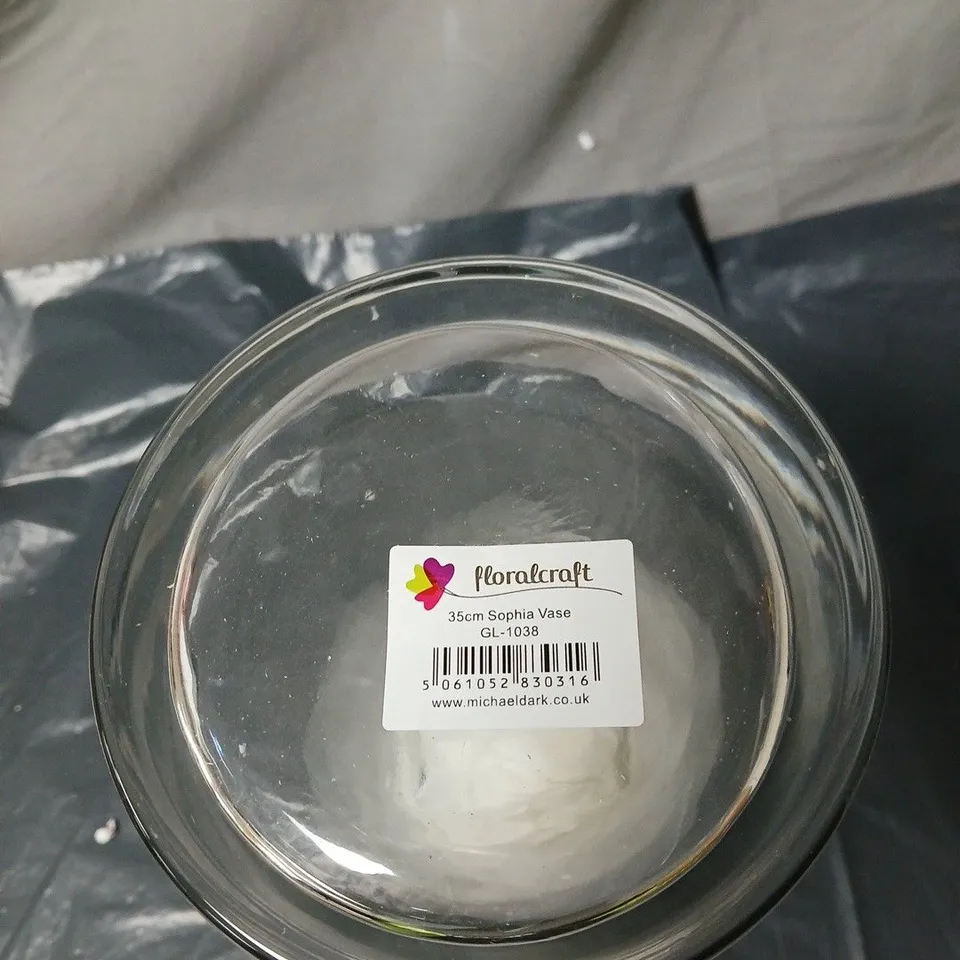 FLORALCRAFT 35CM SOPHIA VASE GL-1038