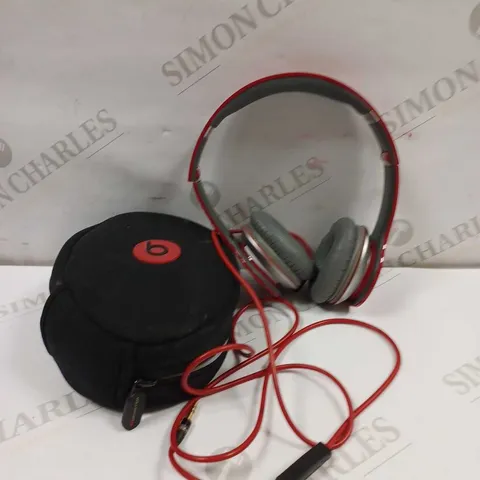 BEAT BY DR.DRE HEADPHONES SPECIAL EDITION RED WITH CASE - PV38U337V8