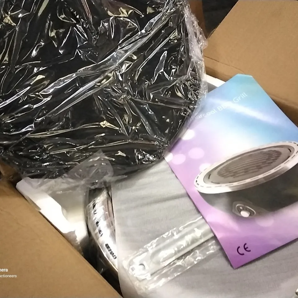 BOXED COOKSHOP PORTABLE CHAFCOAL BBQ WITH FANS 